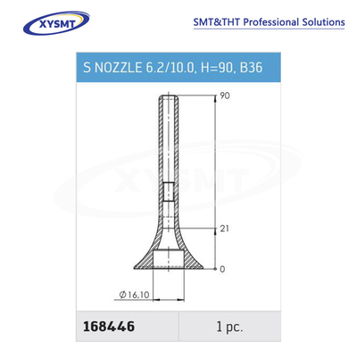 168446 S NOZZLE 6.2-10.0 H=90 B36 para Ersa pieza de repuesto de máquina de soldadura